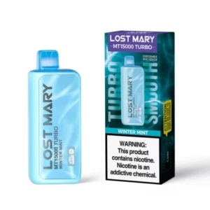 Winter Mint Lost Mary MT15000 TURBO Vape