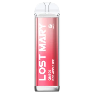 Lost Mary QM600 Red Apple Ice Disposable Vape